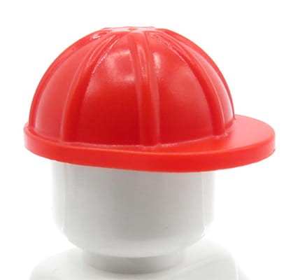 LEGO construction helmet - red