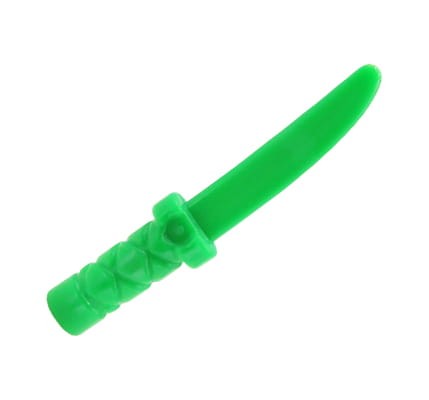 Go to product LEGO Ninjago knife / dagger - bright green