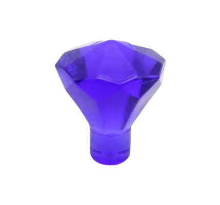 Accéder au produit Bijou LEGO / cristal / diamant - violet transparent