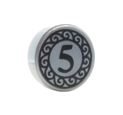 LEGO silver coin / money
