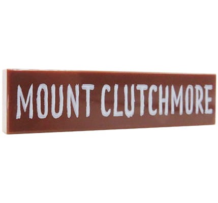 Go to product LEGO signpost 'MOUNT CLUTCHMORE'