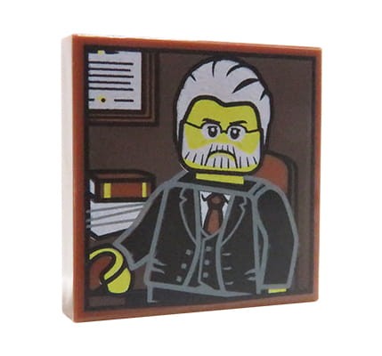 Accéder au produit Image / peinture LEGO - portrait d'homme