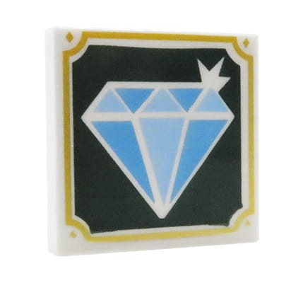 Accéder au produit Tableau LEGO - Bijou diamant