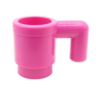 Accéder au produit Mug / tasse LEGO - rose foncé