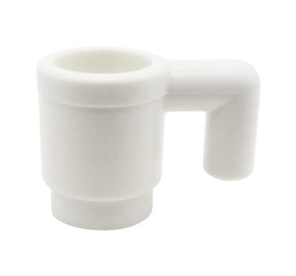 LEGO mug / cup - white