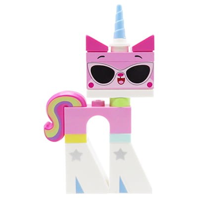 LEGO Movie Minifigure - Unikitty / Disco Kitty in sunglasses