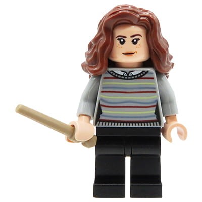 LEGO Harry Potter - mini figurka Hermiona Granger w swetrze w paski