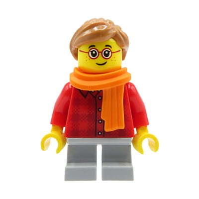 Accéder au produit Figurine LEGO City - Petite fille/Enfant avec une écharpe