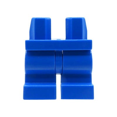 Go to product LEGO minifigure medium lenght legs - movable, blue pants
