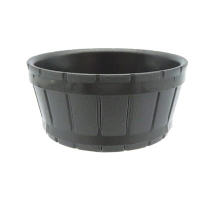 LEGO bowl / container - big, pearl dark gray