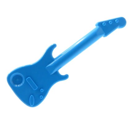 LEGO electric guitar - dark azure