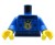 LEGO minifigure torso - blue sweater with bear head