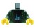 LEGO tors figurki - ciemna zielona bluza z kapturem