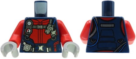 LEGO tors figurki - kombinezon nurka