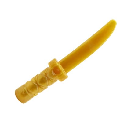 Go to product LEGO Ninjago knife / dagger - pearl gold