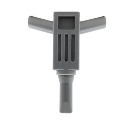 LEGO motor hammer - dark bluish gray