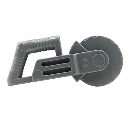 LEGO circular blade saw - dark bluish gray