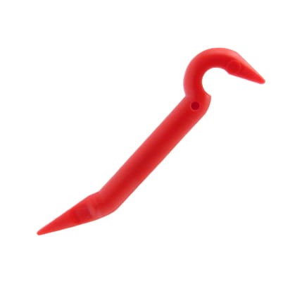 LEGO crowbar - red