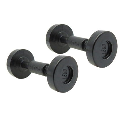 Go to product LEGO dumbbells / weights - black (pair)