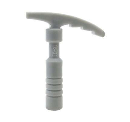 LEGO ice axe for climbing - light bluish gray