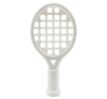 LEGO tennis racket - white