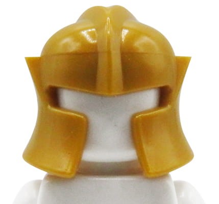 Accéder au produit Château LEGO / casque de chevalier - or perle