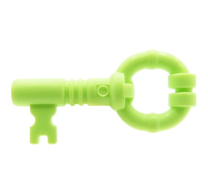 Accéder au produit Clé LEGO - vert jaunâtre