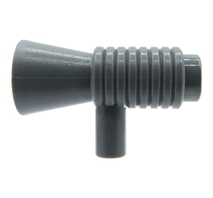 LEGO loudhailer / megaphone / Star Wars blaster - dark bluish gray