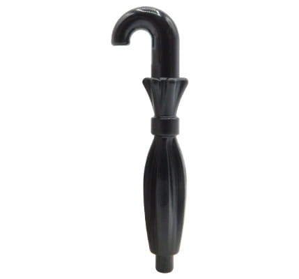 LEGO umbrella - folded, black