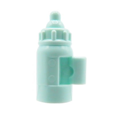 LEGO baby feeding bottle - mint / light aqua