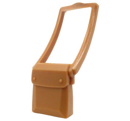 LEGO messenger bag / pouch - medium nougat