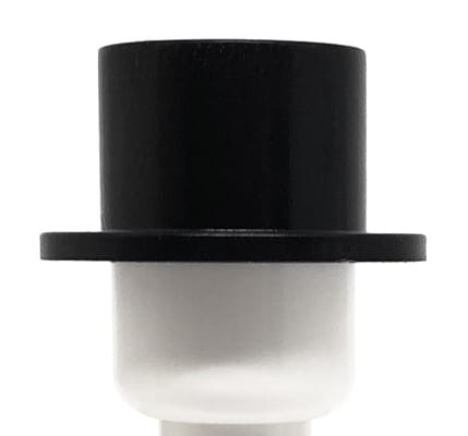 LEGO top hat - black