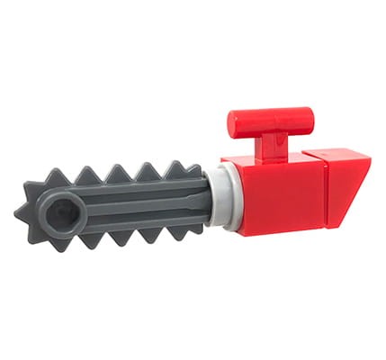 Accéder au produit Tronçonneuse - fabriquée en briques LEGO