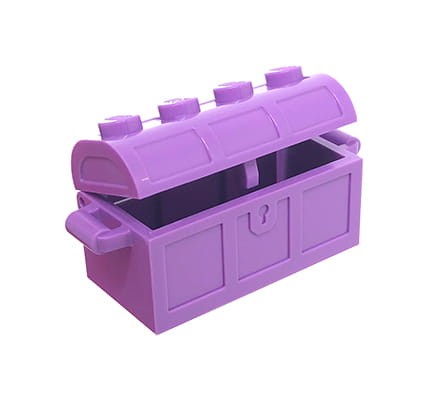 Accéder au produit Coffre / conteneur LEGO - lavande
