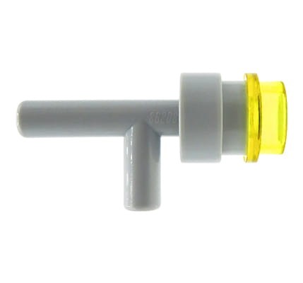 Accéder au produit Lampe de poche - grise, fabriquée à partir de pièces LEGO