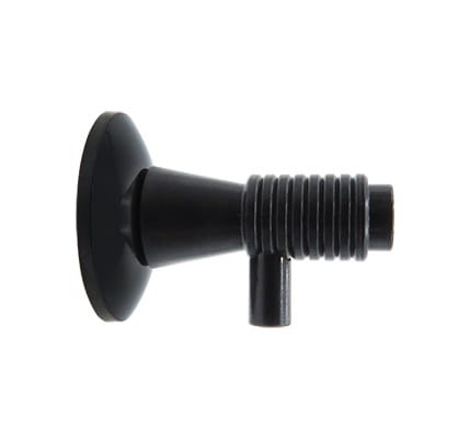 Megaphone - made of LEGO parts, black