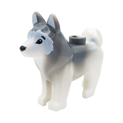 Go to product LEGO® Dog – Husky, white and grey