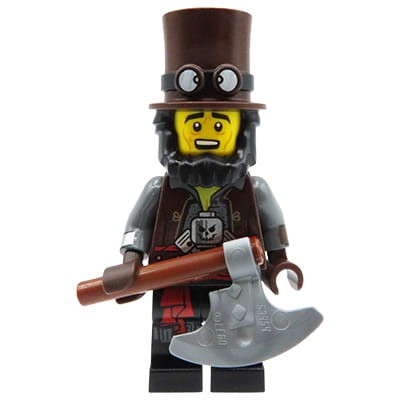 LEGO Minifigures The LEGO Movie 2 - minifigure Apocalypseburg Abe with axe