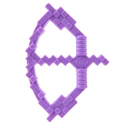 LEGO Minecraft bow - lavender