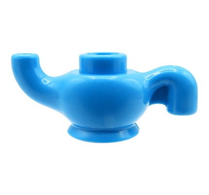 Go to product LEGO teapot / kettle/ genie lamp - dark azure