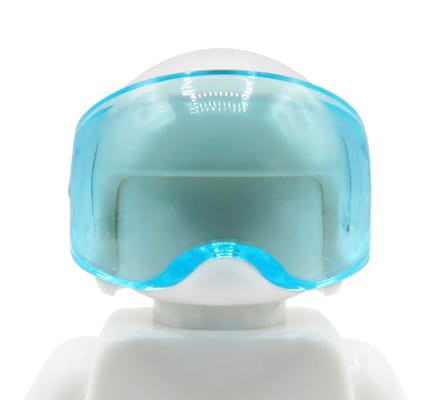 LEGO kask z szybką - biały
