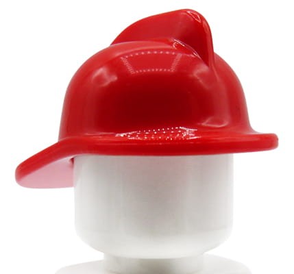 LEGO fire helmet - red