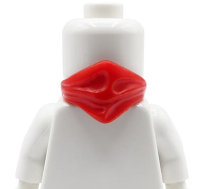Accéder au produit Bandana ninja LEGO / masque foulard - rouge