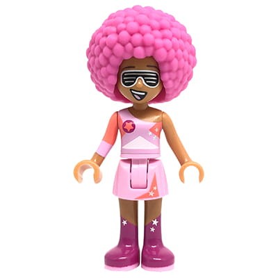 Accéder au produit Figurine LEGO Movie - Melody - Afro rose