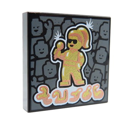 Go to product LEGO vinyl record / picture / poster - singer