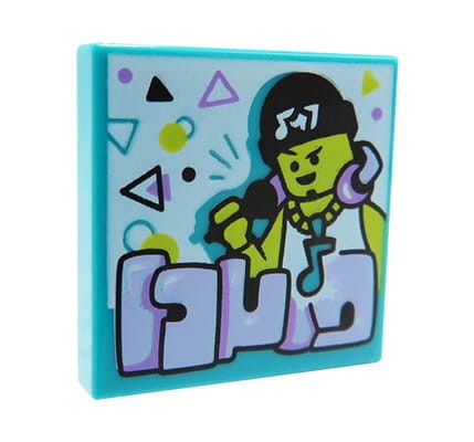 LEGO vinyl record / picture / poster