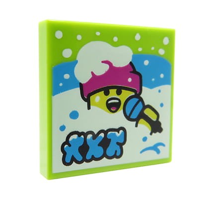LEGO vinyl record / picture / poster