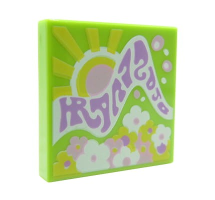 LEGO vinyl record / picture / poster with meadow