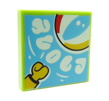 Go to product LEGO vinyl record summer vibes / picture / poster 