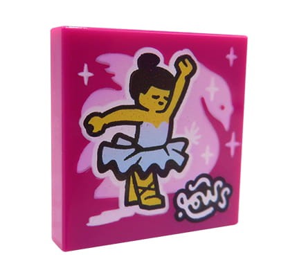 Accéder au produit Disque vinyle / image / poster LEGO - ballerine
